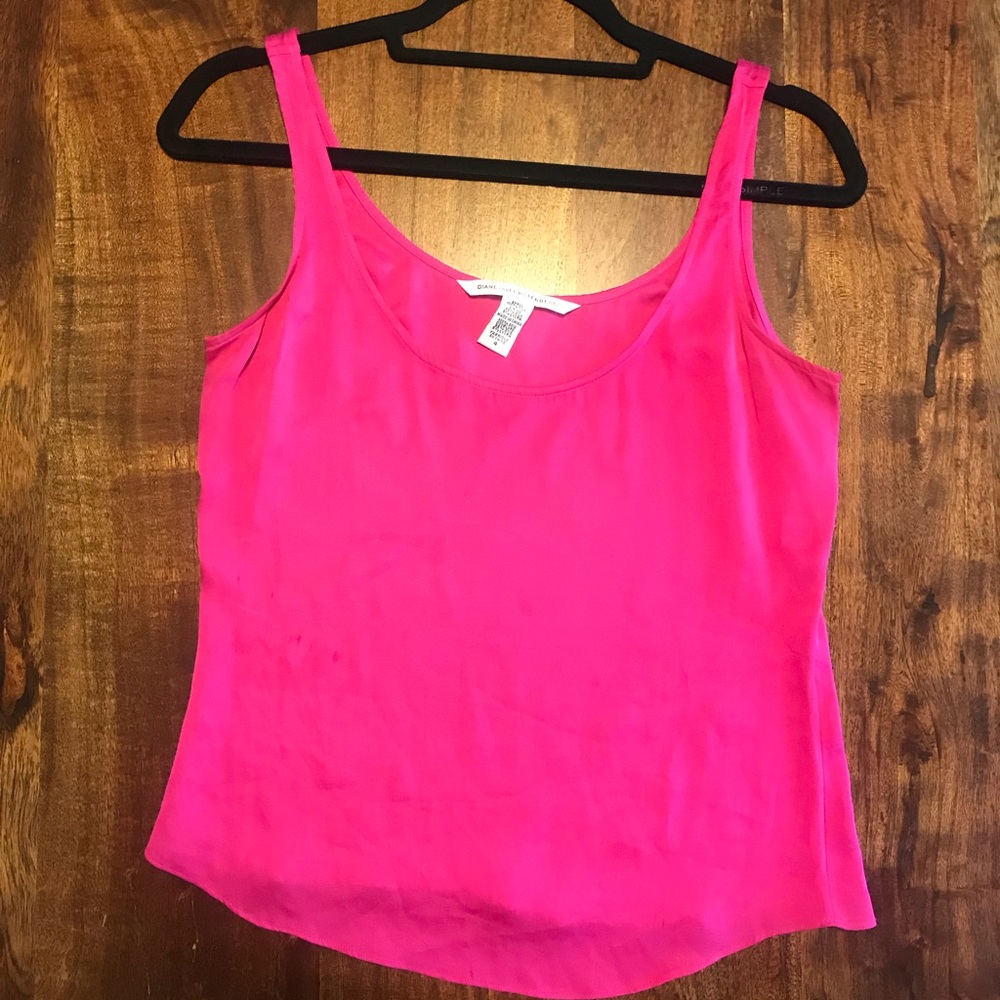 DVF Pink Tank